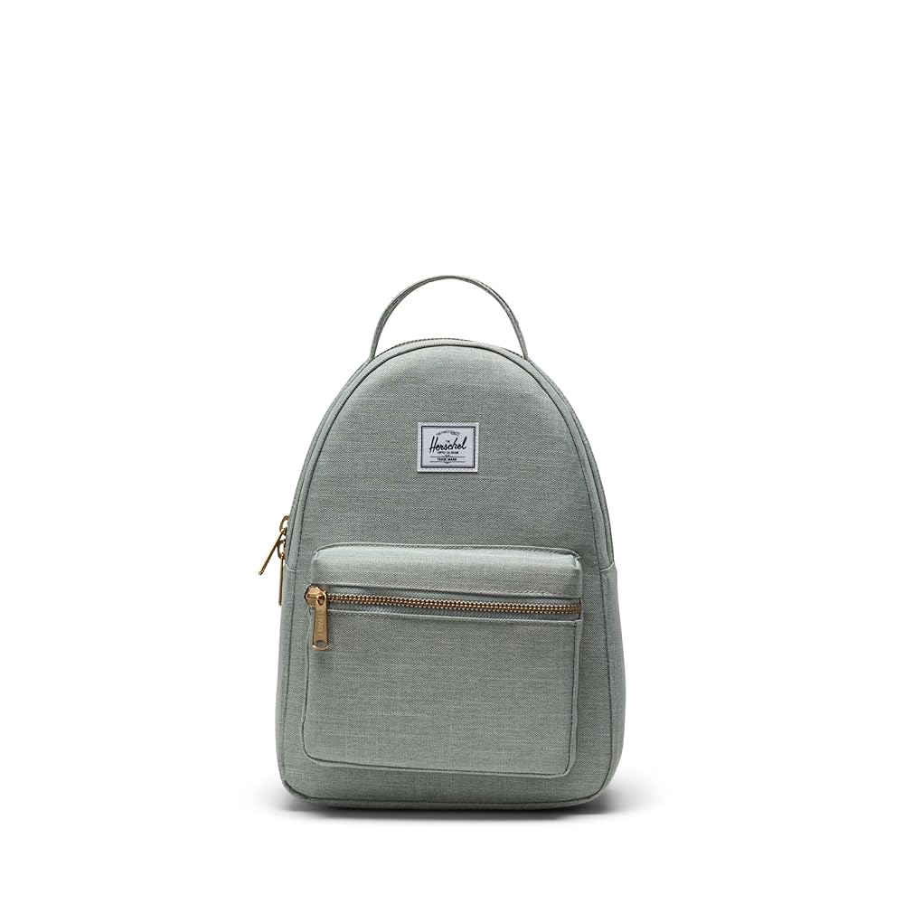 Herschel グレー フラップ付き　リュック ✨良品✨ Herschel Supply リュック シンプル 男女兼用 グレー
